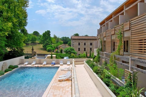 Enjoy the outdoor pool!