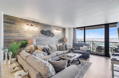 Living Room with Gulf Views