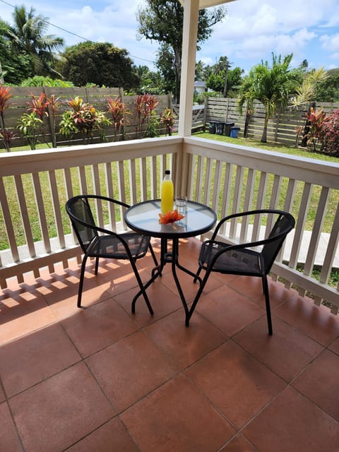 Porch area with stunning views 