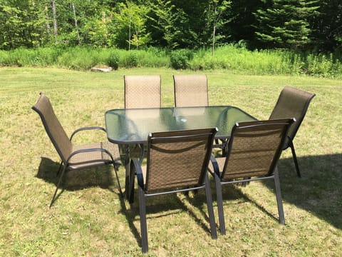 New patio set