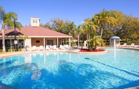 Community pool, offering a refreshing oasis for relaxation and enjoyment.