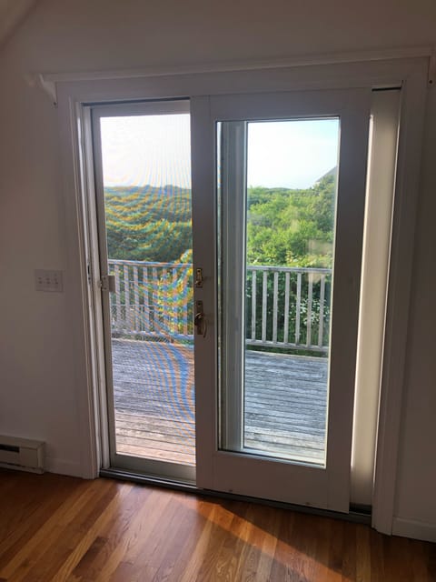 Deck off of upstairs Master