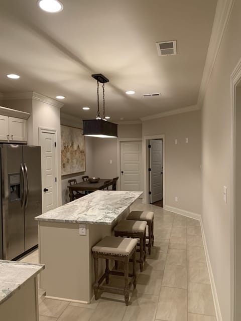 Kitchen Island and Barstools