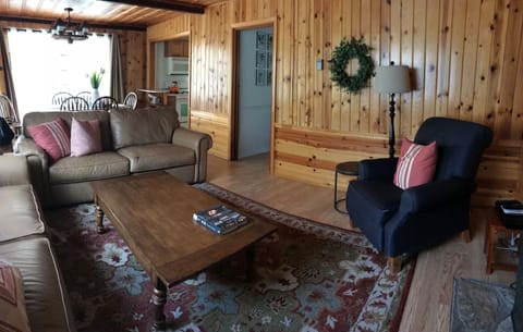 Living room in the main house