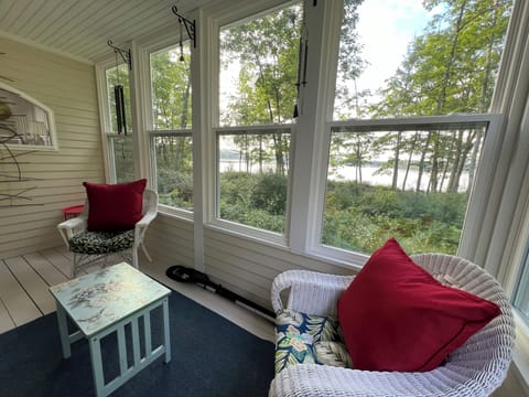 View from the porch. 