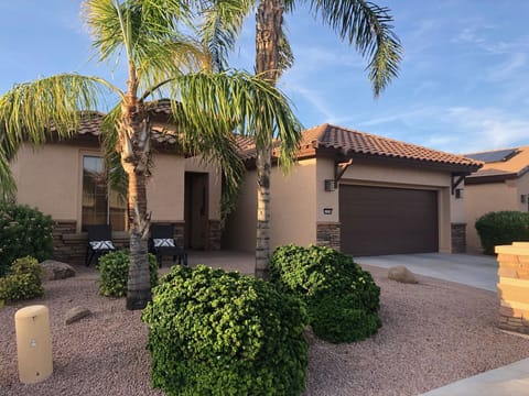 south facing front yard