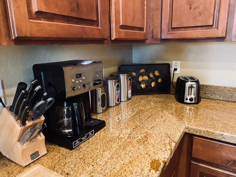 well equipped kitchen