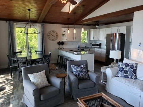 Open concept floorplan