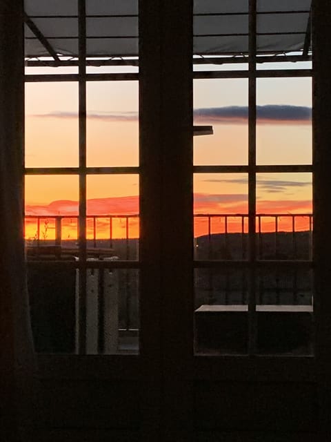 Lovely sunrises in the morning