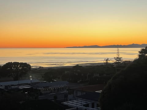 Sunset view from the house, looking to East Cape