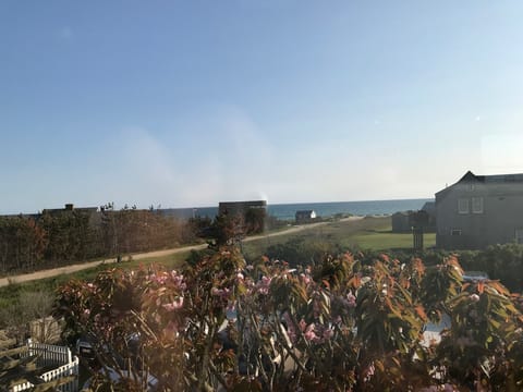 Dining view from nearby restaurant Millie's at Madaket Beach