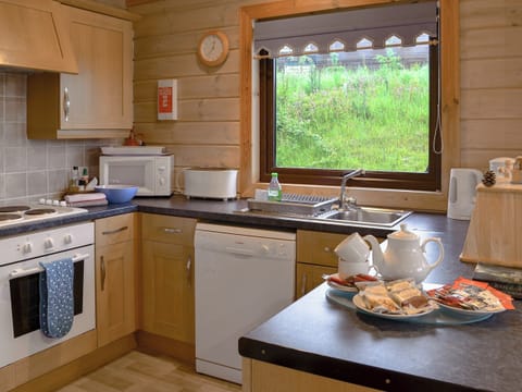 Well equipped kitchen area | The Brown House, Woolsery, near Bideford