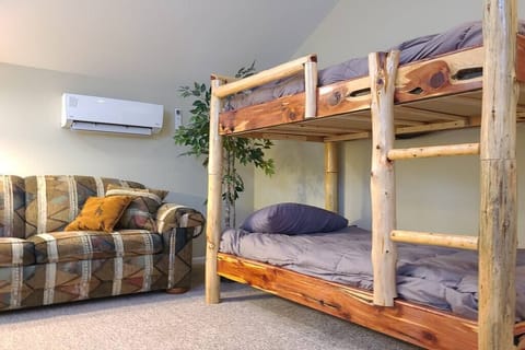 Loft (upstairs) - Twin XL Bunk Bed with Queen sized Sleeper Sofa (2)