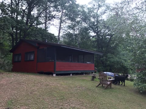 Taken from the Lodge driveway of #6.