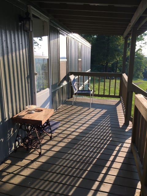 Front porch great place to catch the views