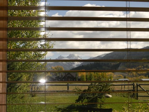 Teton View from Master Bedroom
