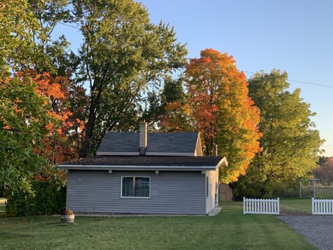Fall colors by the Cottage in Sept - Oct.