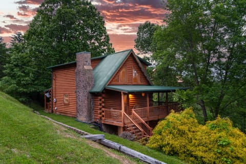 Exterior Twilight View