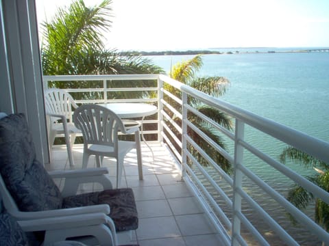 Private balcony view