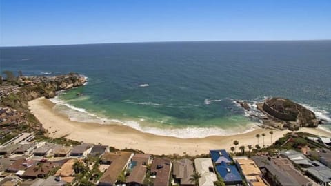 Aerial Photo of community’s private Beach 