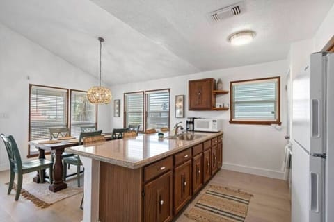 A kitchen perfect for preparing meals for the family!