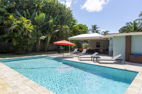 Your private large heated salt pool is professionally maintained weekly.