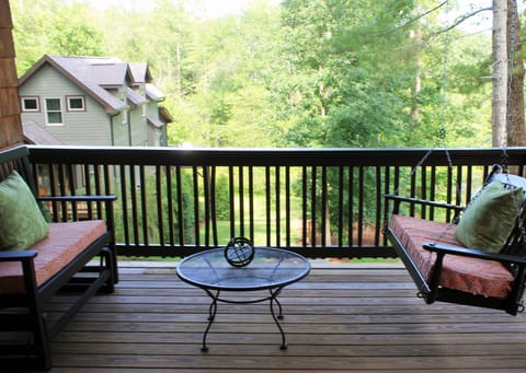 A Relaxing Upper Porch is Located Off the Master Suite