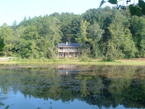 View to Deck across Beaver Lake