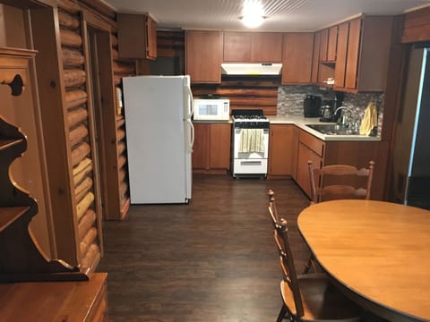 kitchen in main cabin