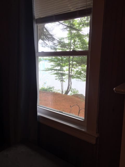 BR 2: all three windows have lakefront views