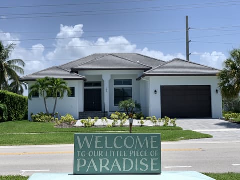 4 bedroom, 2 bath,  large open layout with private heated pool/ hot tub