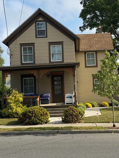 Street view of 111Leaming Ave West Cape May NJ. 