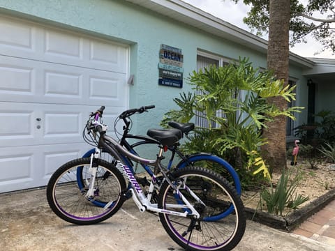 Ride the bikes to the beach!