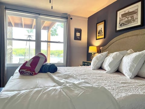 Great views from the King size bed