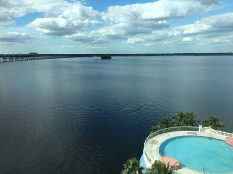 View from junior master suite