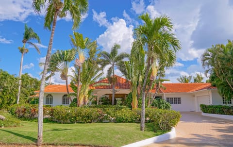 Front of Villa