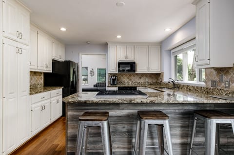 Huge Kitchen w/ Granite counters and stunning views of the golf course.