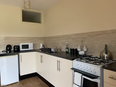 All necessary appliances provided.