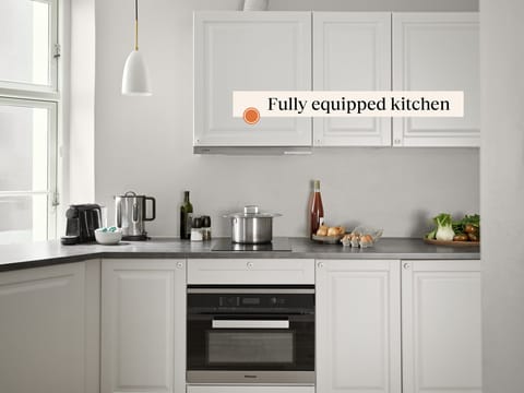Fully equipped kitchen