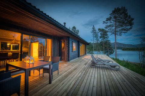 Outside kitchen/dining area