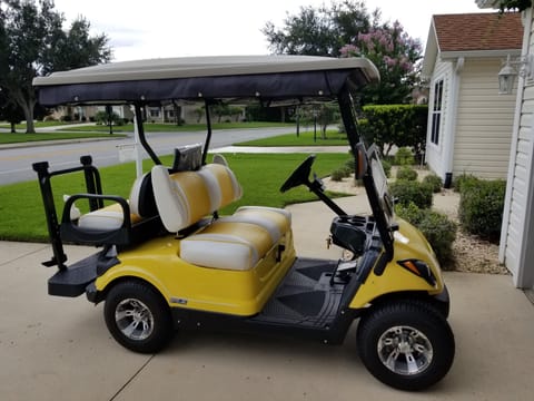 Four seater golf cart