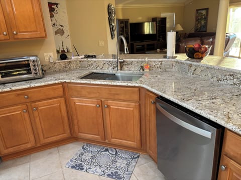 New granite countertops