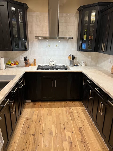 Newly remodeled kitchen