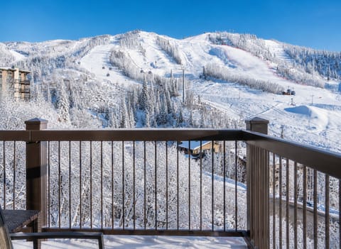 View from the private balcony
