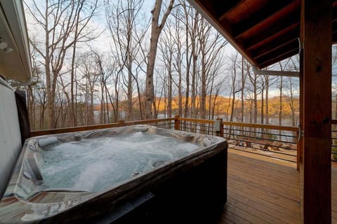 Hot Tub at Sunset