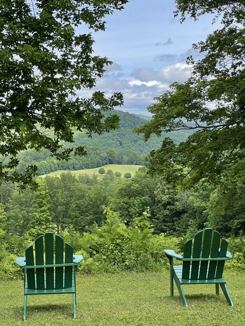 View from top of the field
