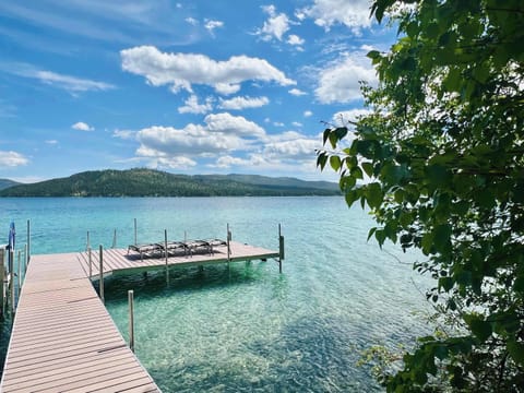 Beautiful Ashley Lake in Flathead Valley Montana just outside of Glacier Park and Whitefish