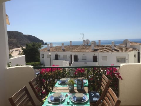 Dine with great views of beach and sea - but in peace