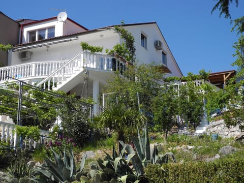 External view of the building. House