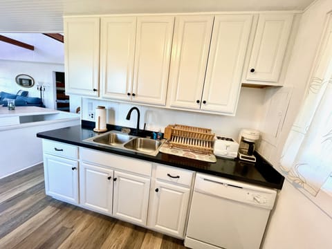 New toaster and new coffee maker (not pictured).